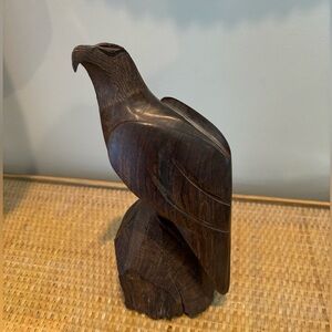 Vintage ironwood eagle in excellent condition